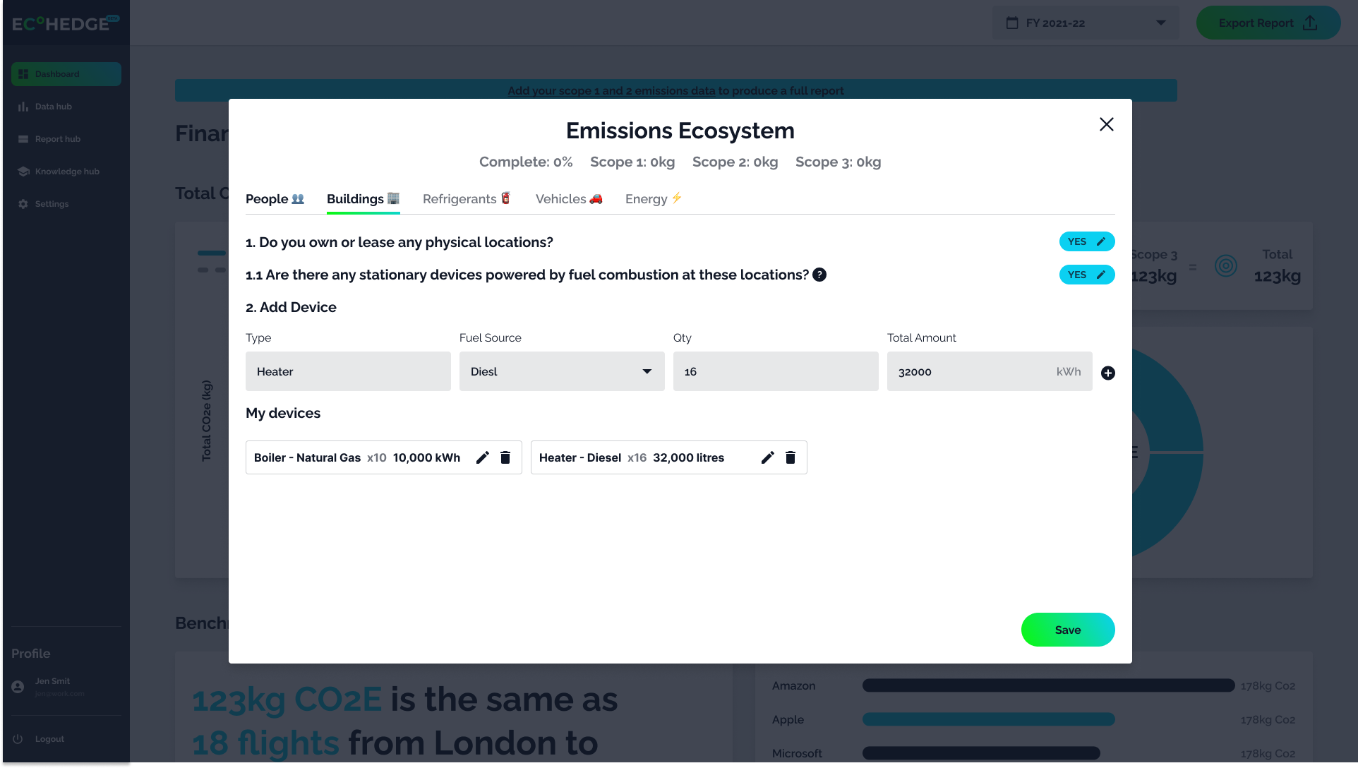 Screenshot 2 for app EcoHedge Express