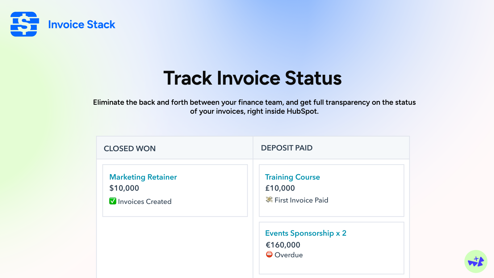 Screenshot 4 for app Invoice Stack for HubSpot