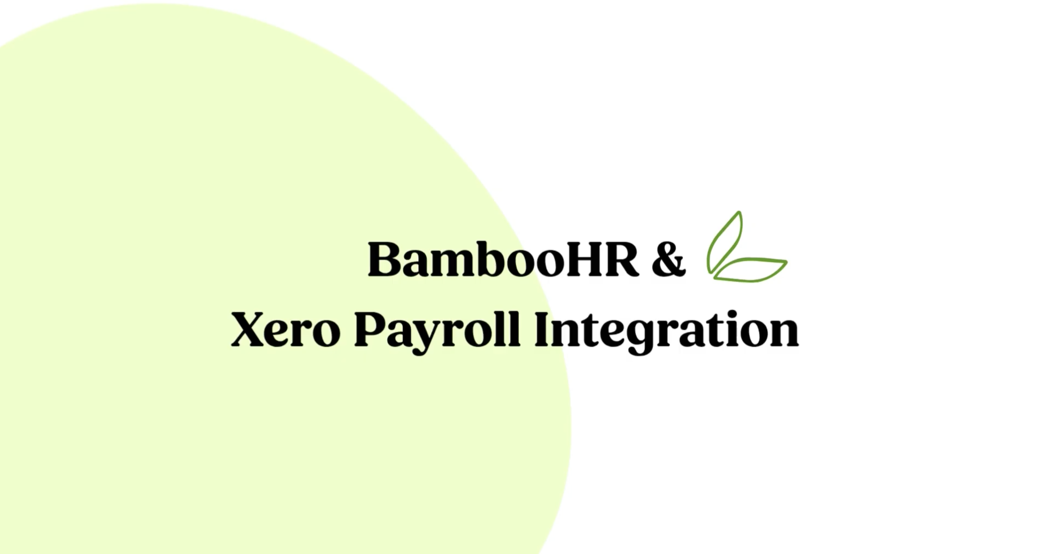 BambooHR (Payroll)