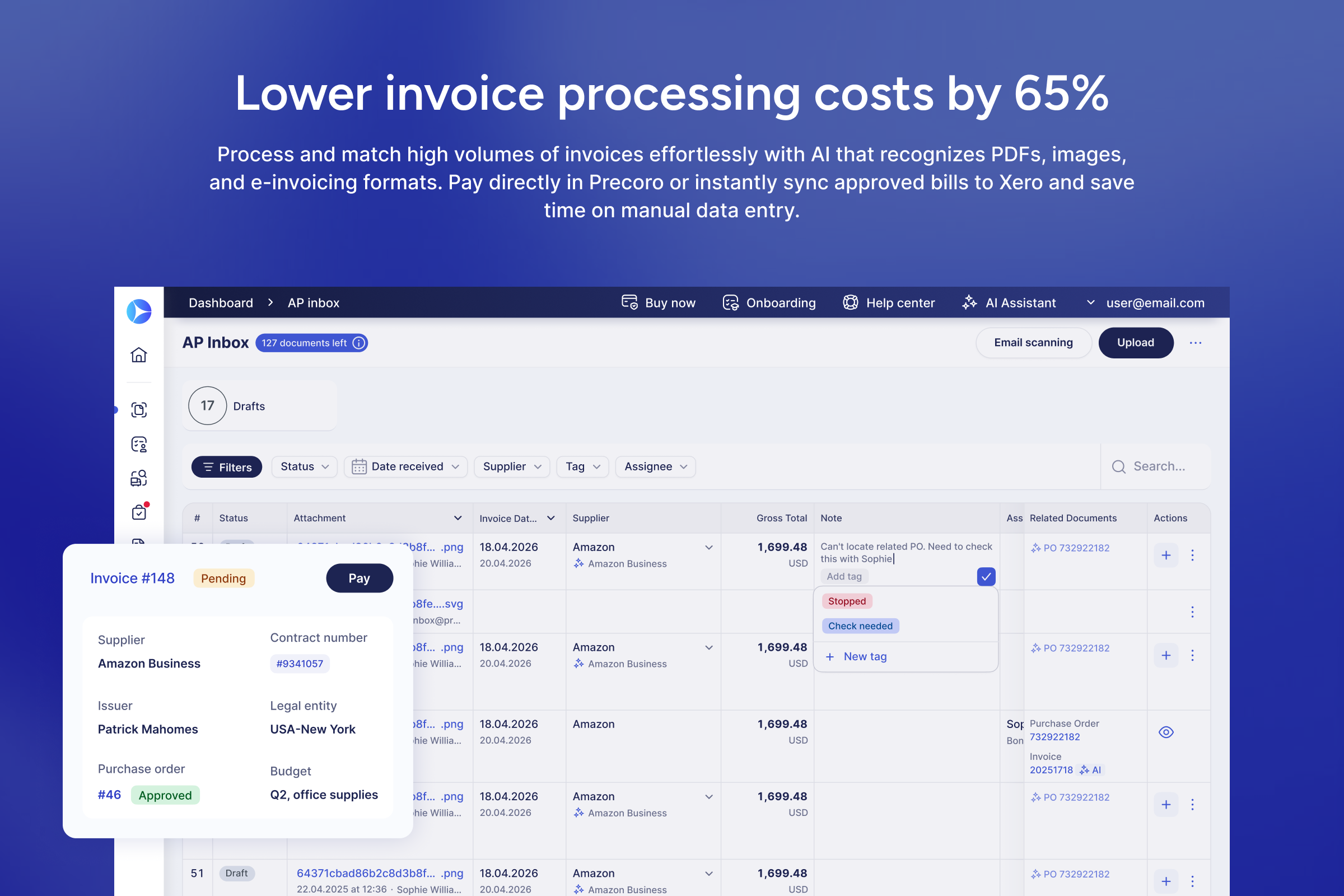 Screenshot 4 for app Precoro