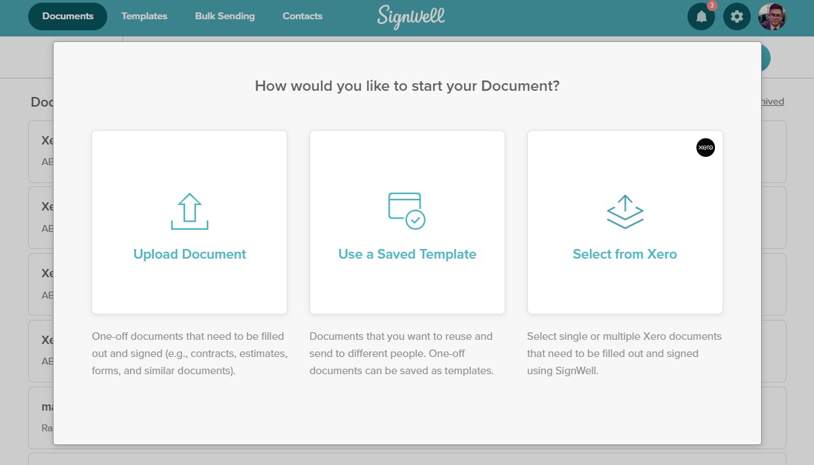 Screenshot 1 for app SignWell