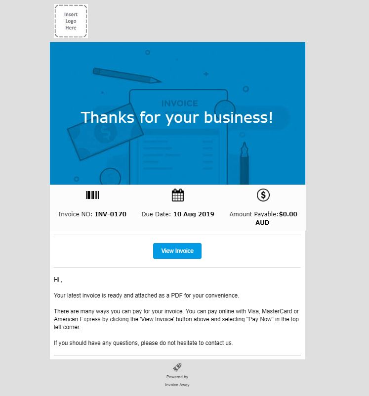 Screenshot 1 for app Invoice Away