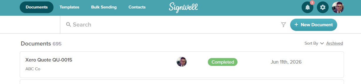 Screenshot 4 for app SignWell