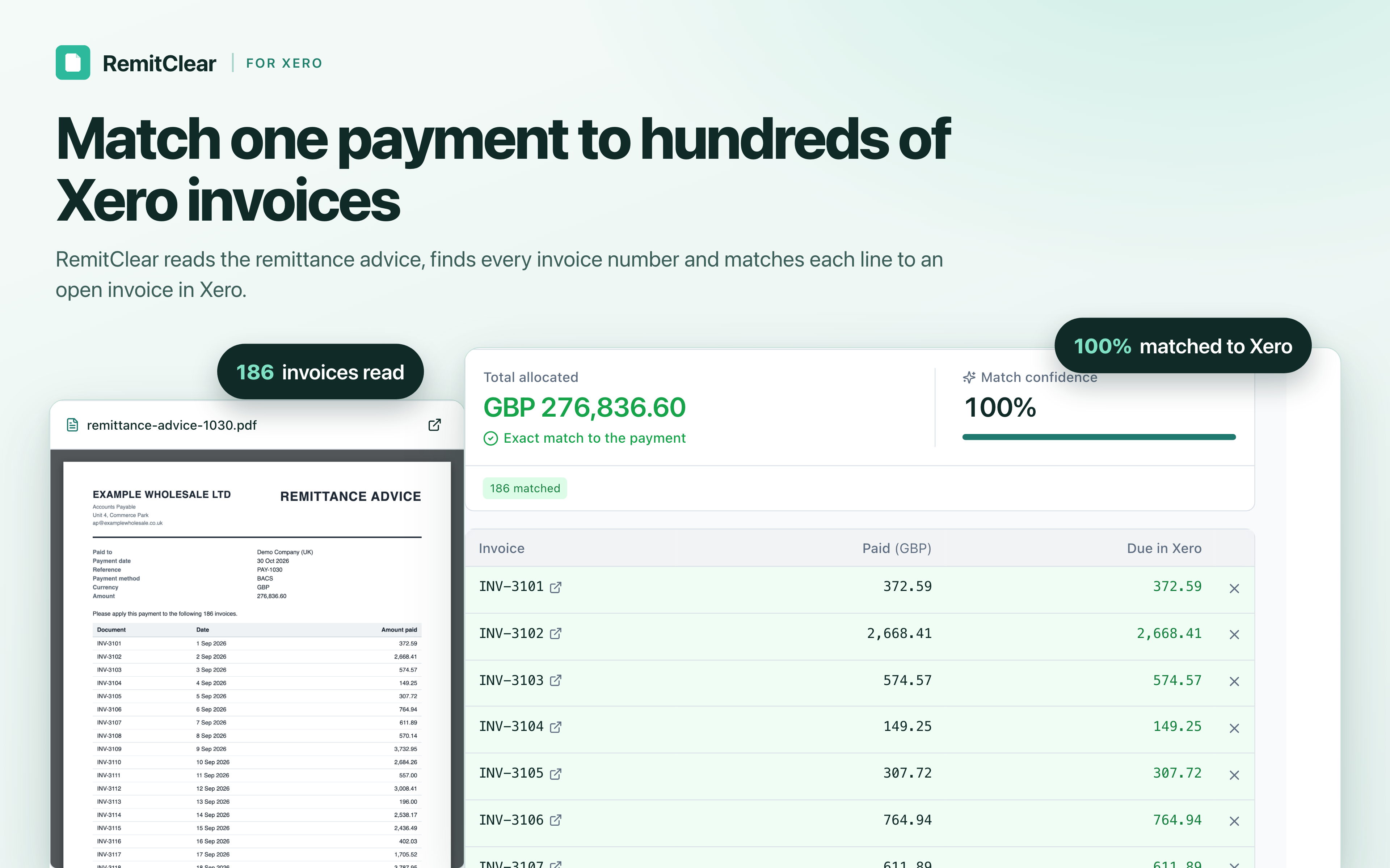 Screenshot 1 for app RemitClear