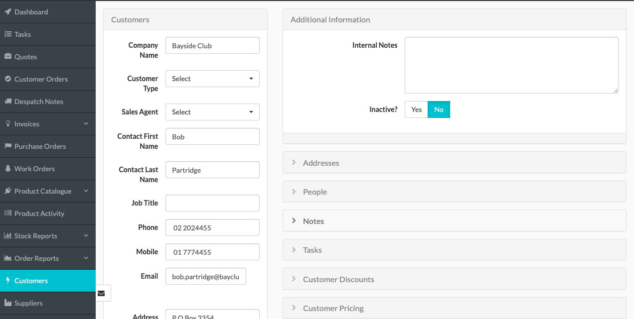 Screenshot 2 for app Workhorse Order & Inventory Management