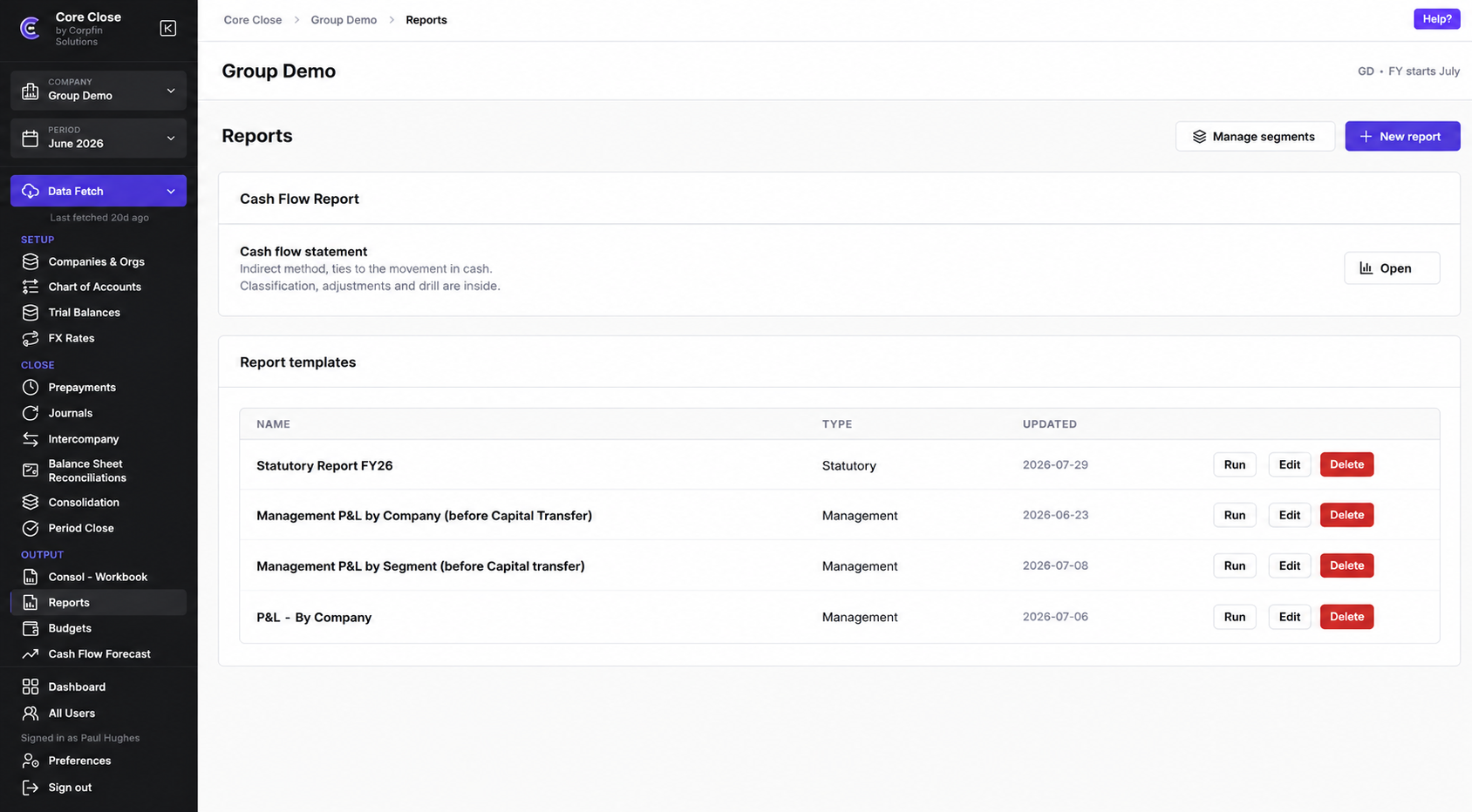 Screenshot 1 for app CoreClose