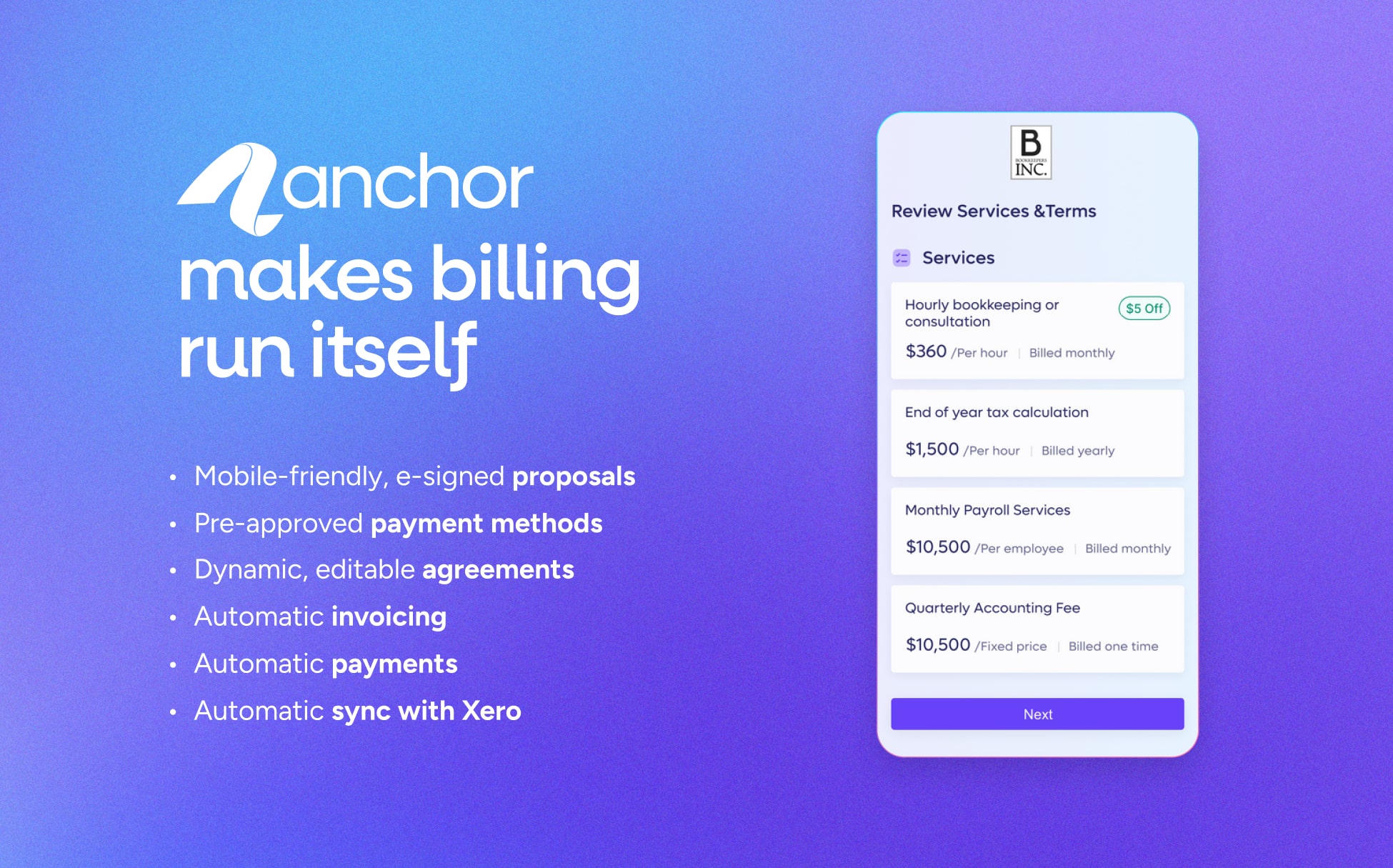 Screenshot 1 for app Anchor