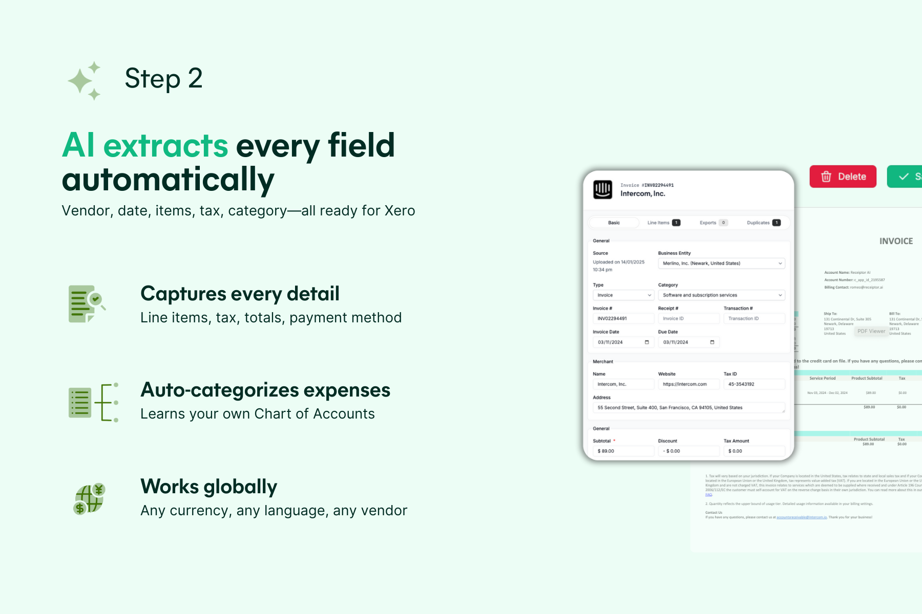 Screenshot 3 for app Receiptor AI