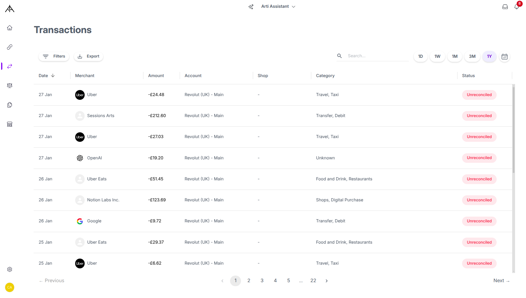 Screenshot 2 for app Artifact AI