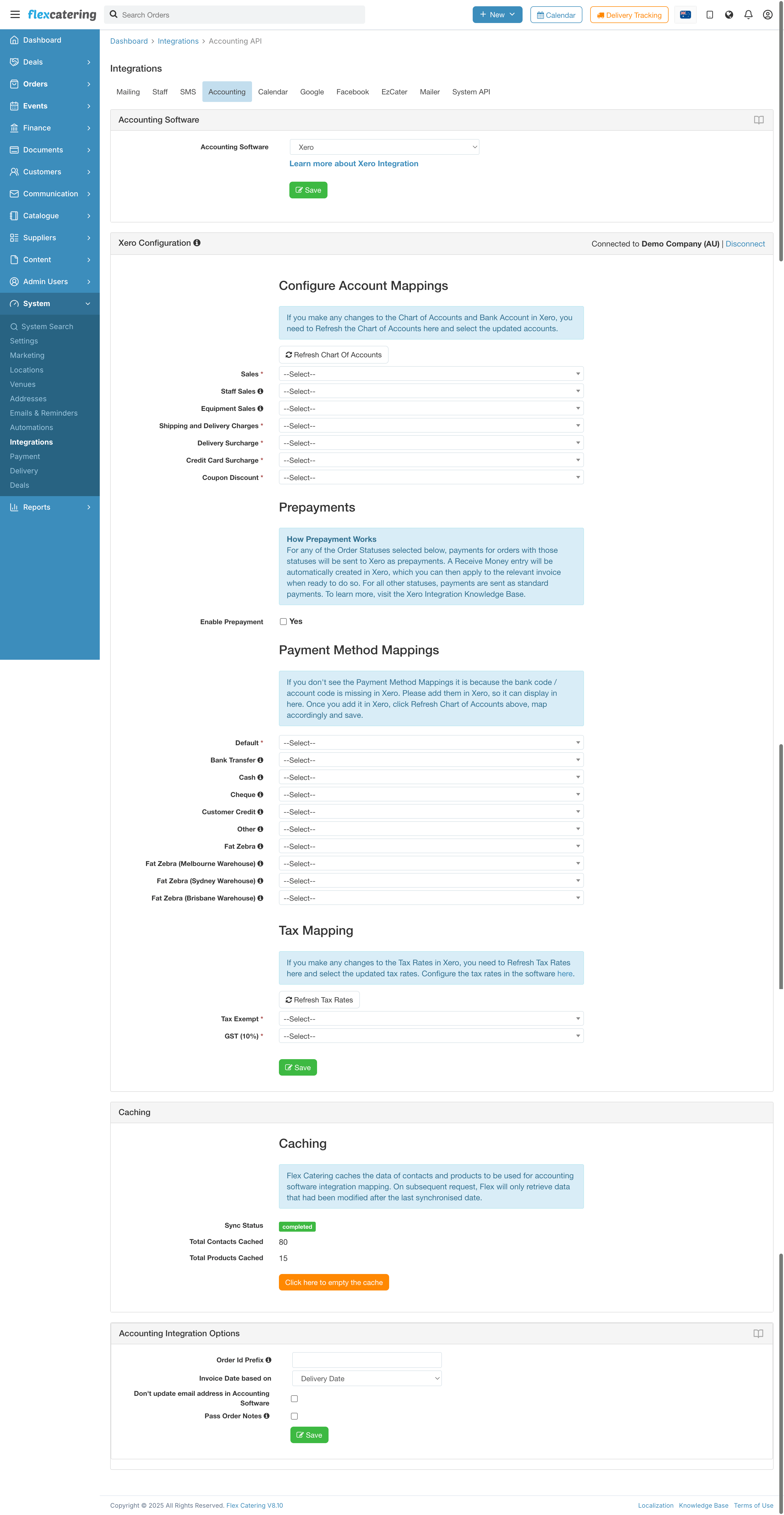 Screenshot 3 for app Flex Catering