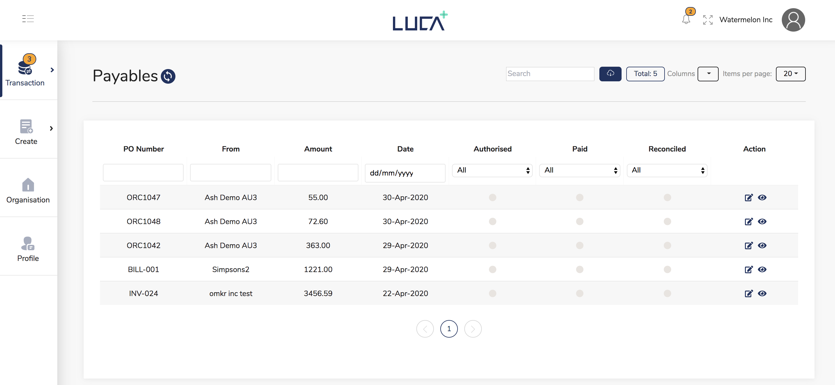 Screenshot 2 for app Luca+