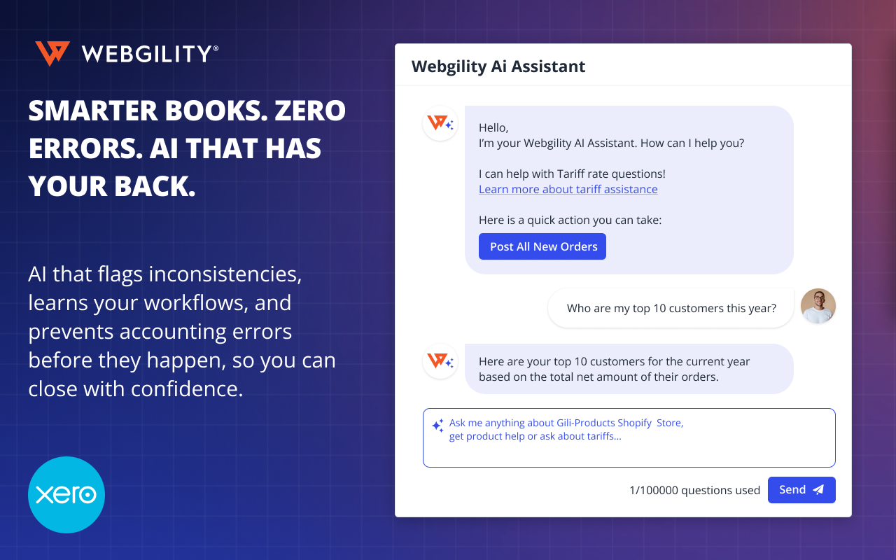 Screenshot 5 for app Webgility