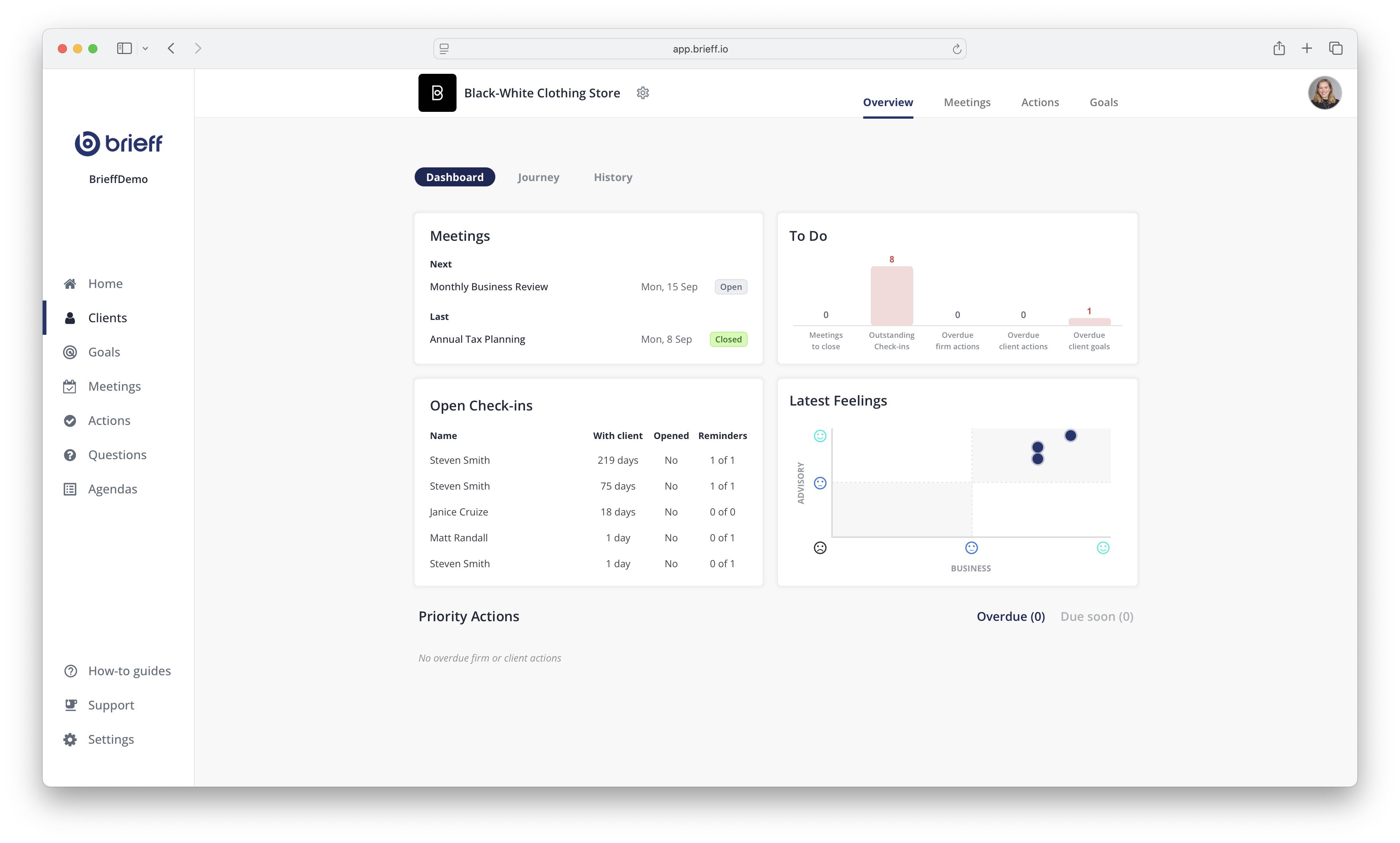 Screenshot 2 for app Brieff