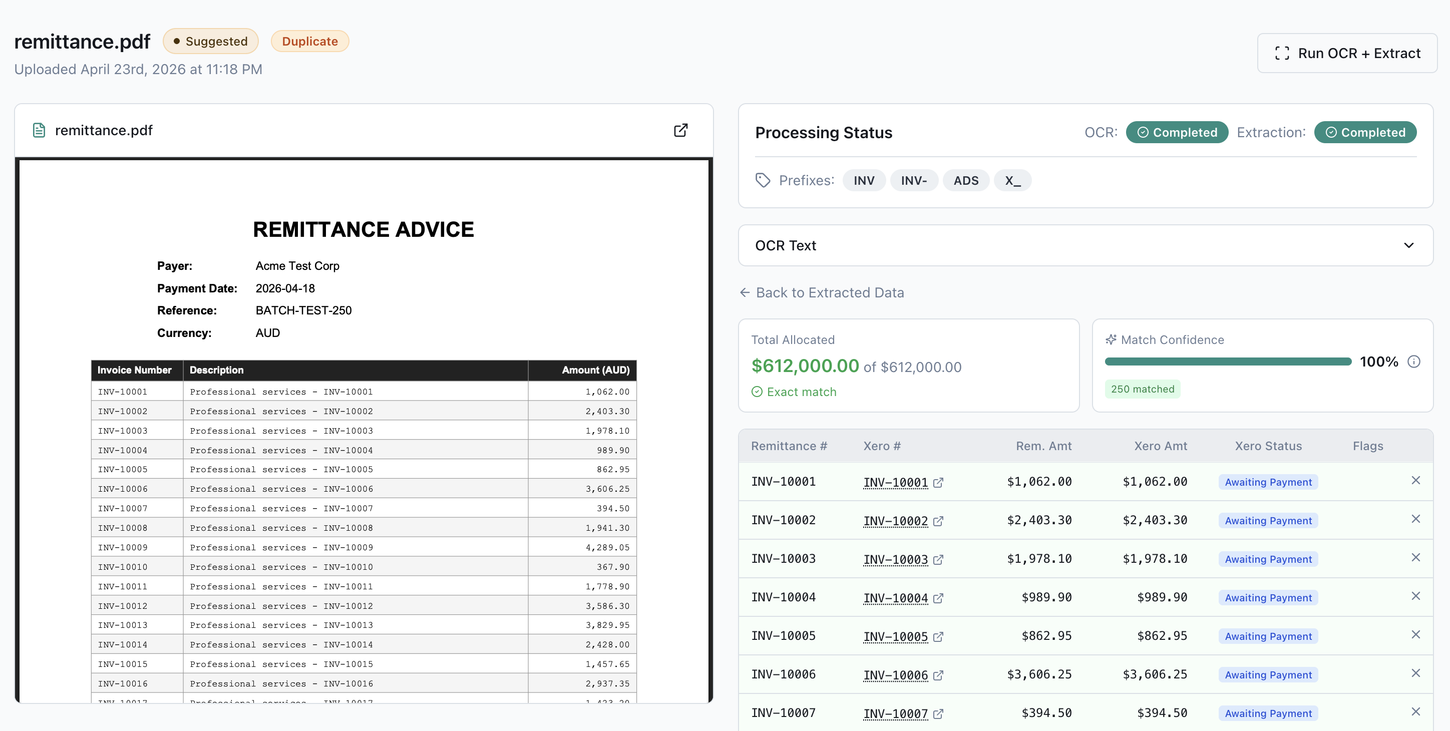 Screenshot 1 for app RemitClear