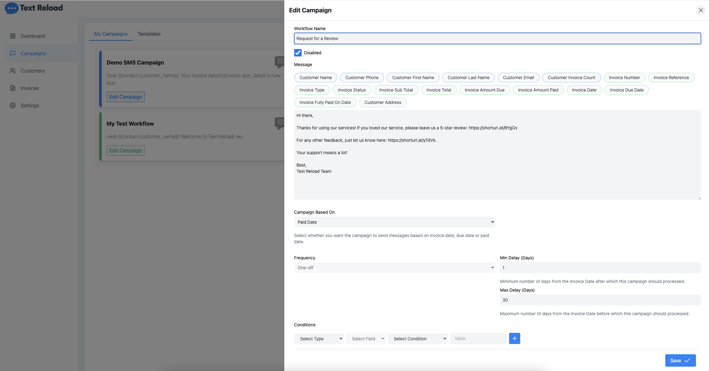 Screenshot 4 for app Text Reload