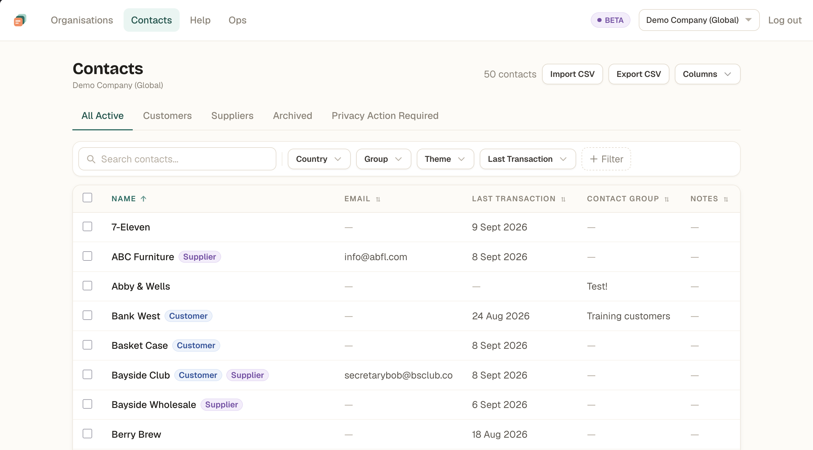 Screenshot 2 for app Bulk Contact Manager