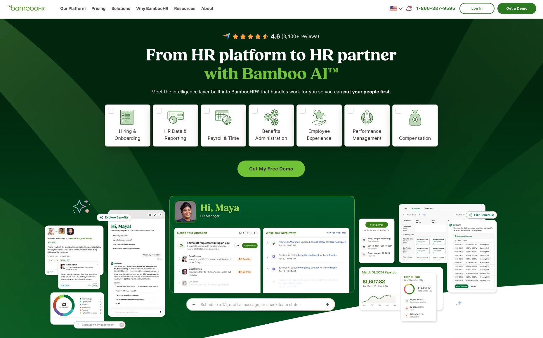 Screenshot 3 for app BambooHR (Payroll)