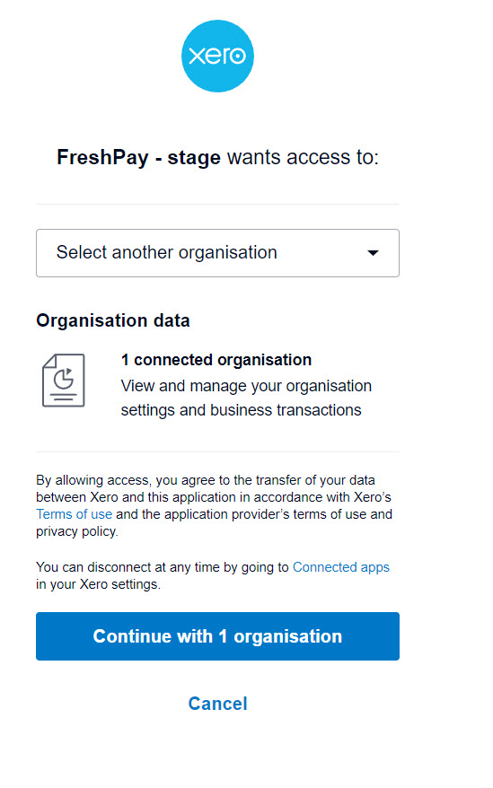 Screenshot 2 for app FreshPay