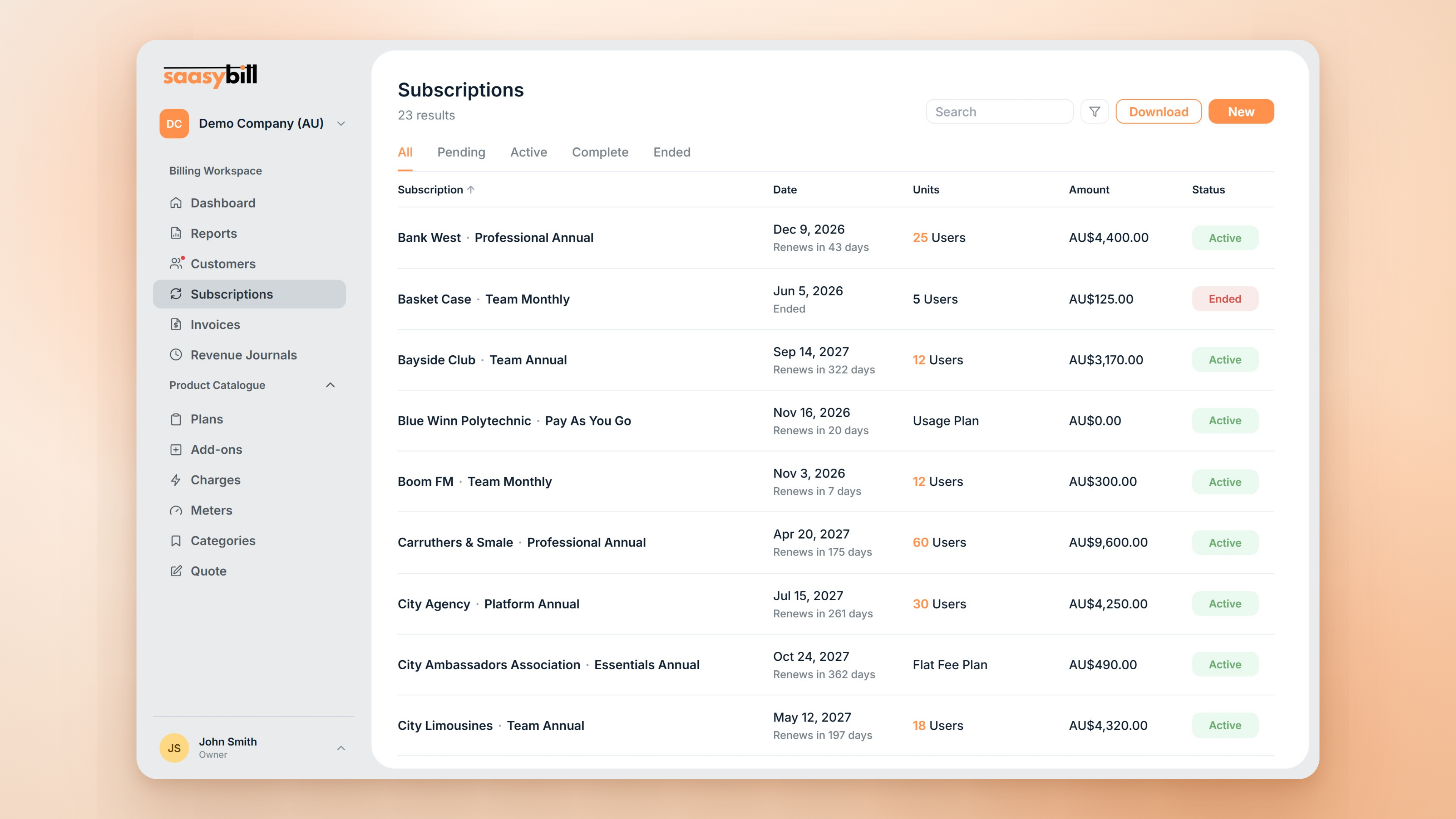 Screenshot 3 for app Saasybill