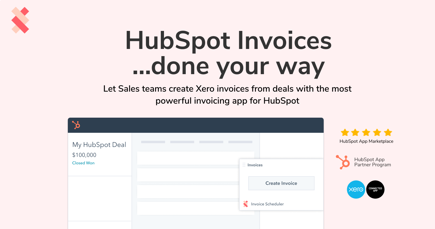 invoice scheduler for hubspot screenshot 1