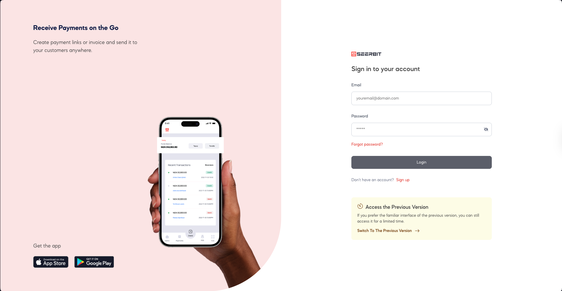 Screenshot 3 for app SeerBit