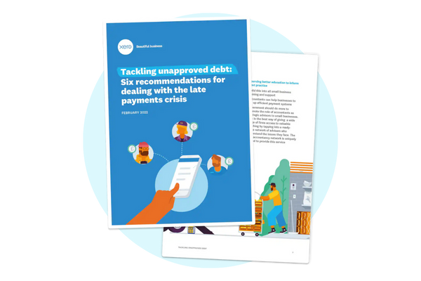 Cover of the 'Tackling unapproved debt' report