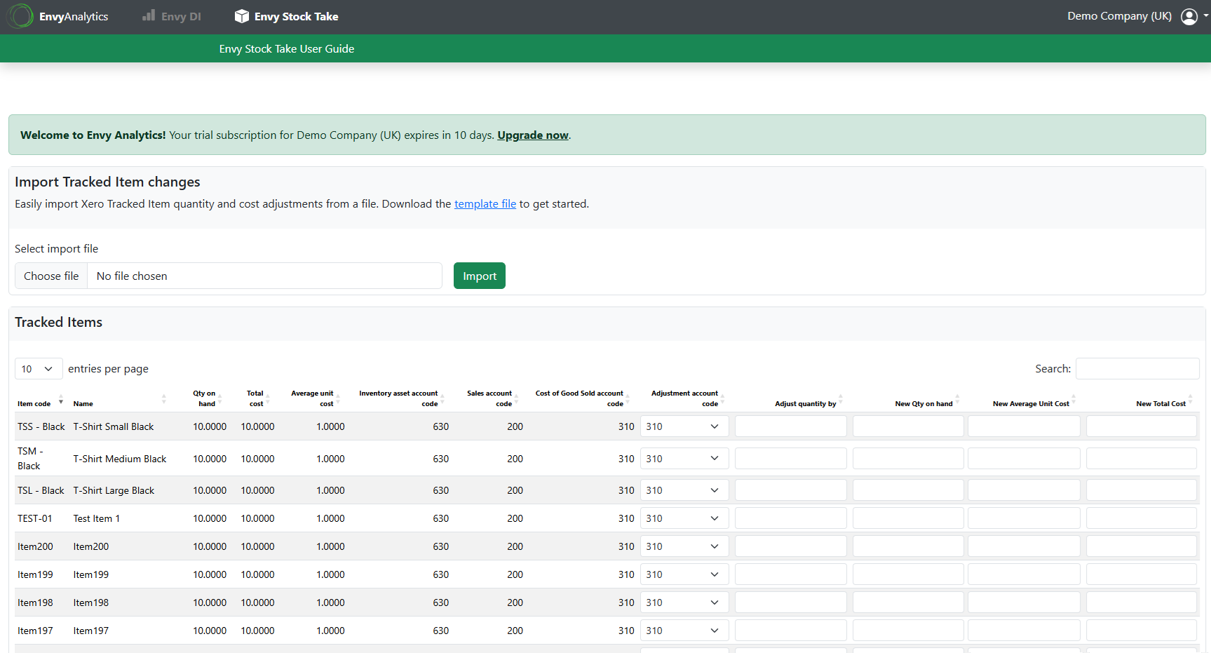 Screenshot 1 for app Envy Analytics