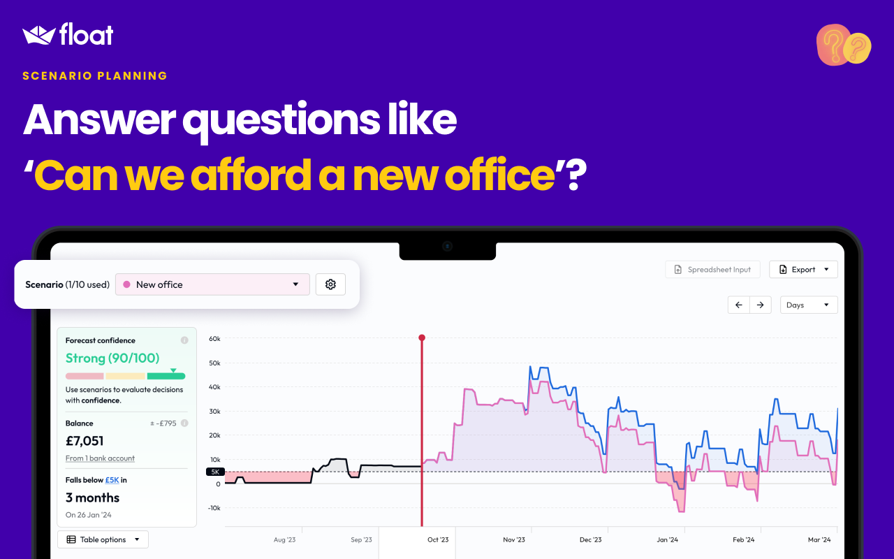 Screenshot 5 for app Float Cashflow Forecasting