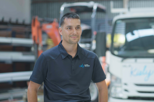 Sam Kiely of Kiely Plumbing, Tasmania