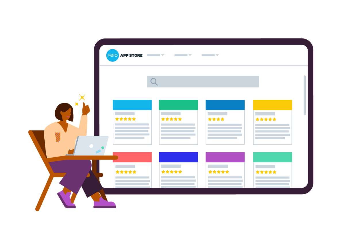 Featured apps in the Xero App Store