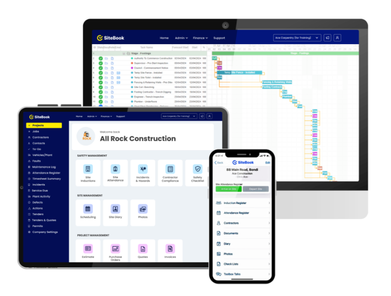 Screenshot 1 for app SiteBook