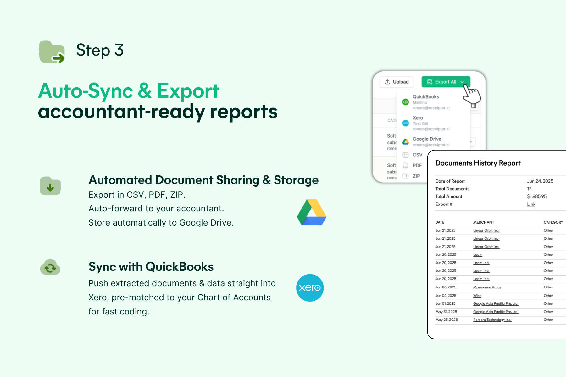 Screenshot 4 for app Receiptor AI
