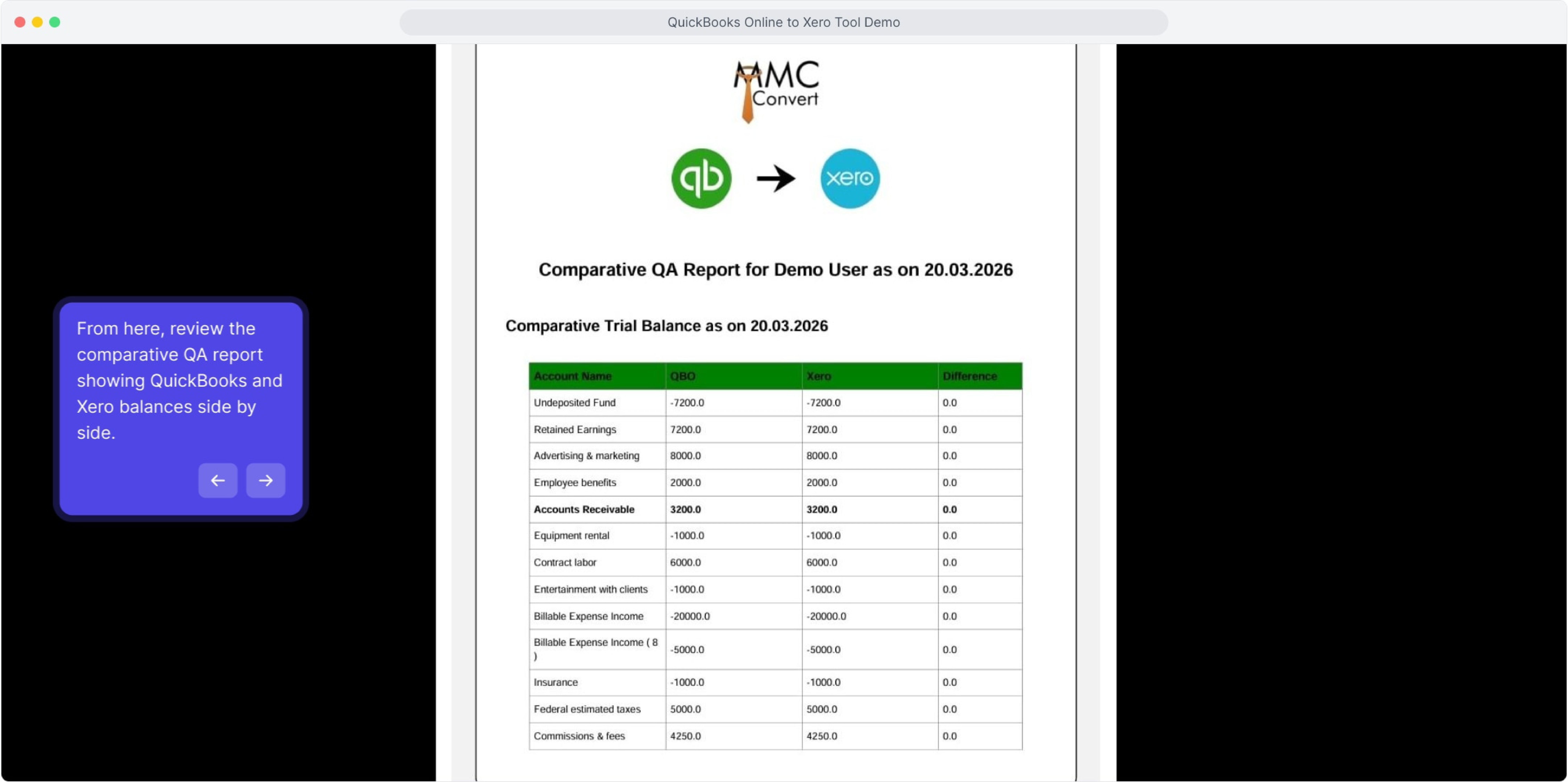 Screenshot 6 for app Migrate from QBO (by MMC Convert)