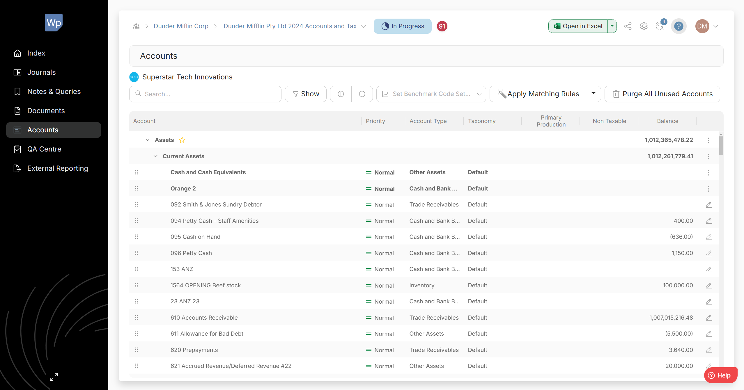 Screenshot 1 for app Active Workpapers
