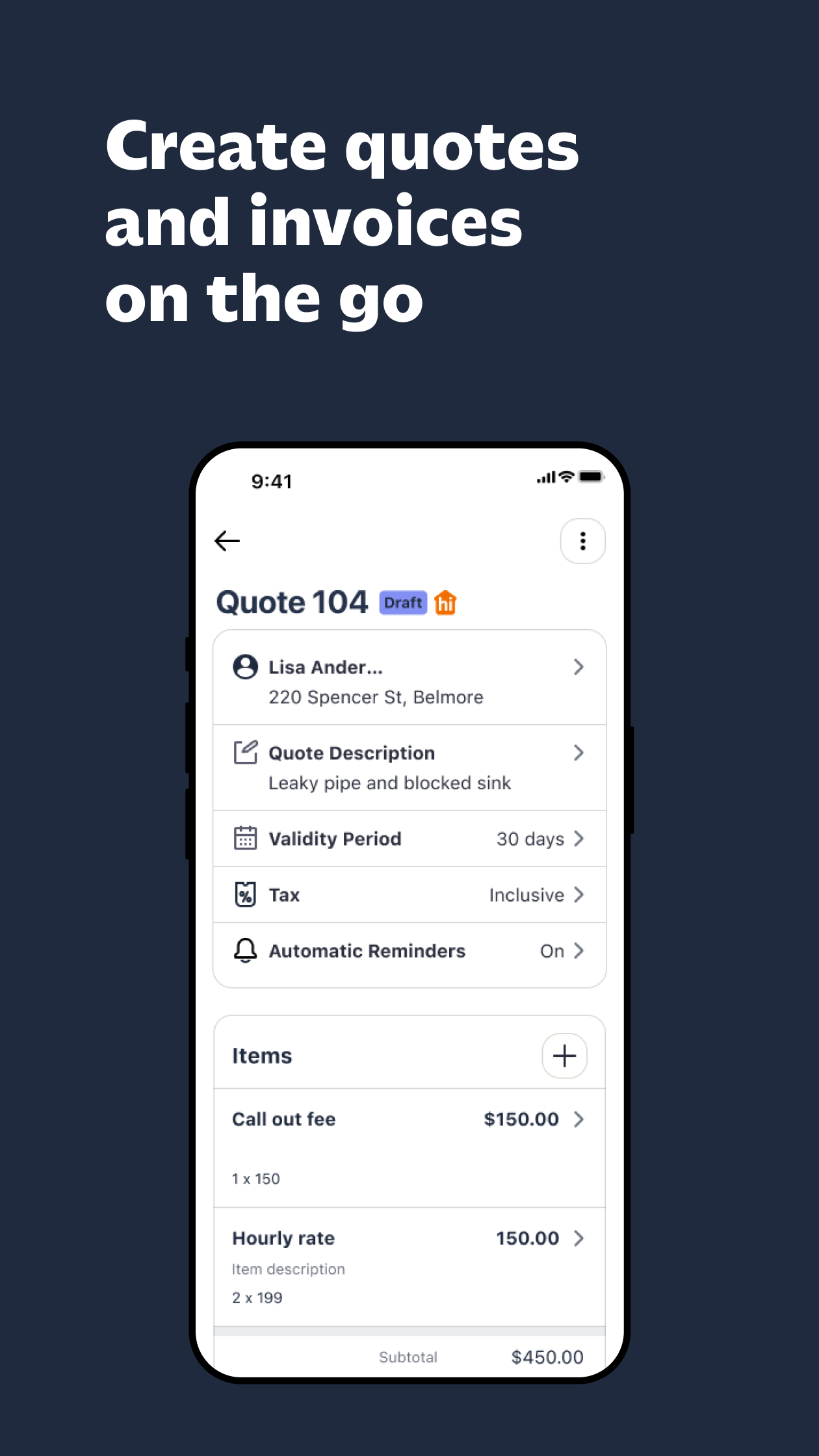 Screenshot 5 for app hipages for business
