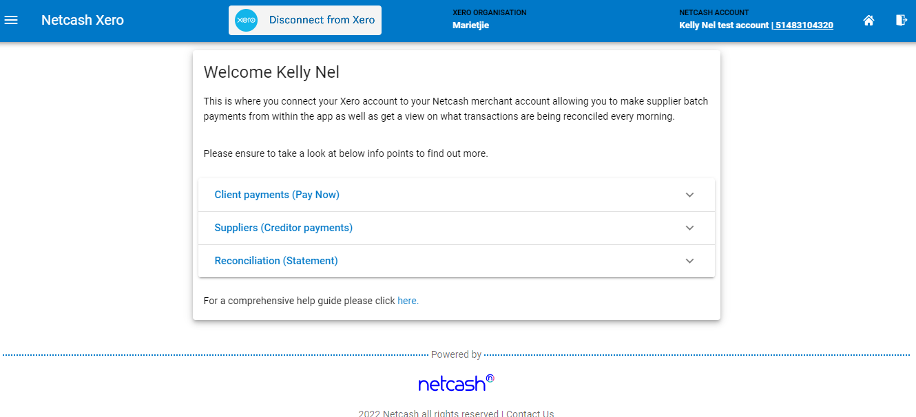Screenshot 1 for app Netcash App