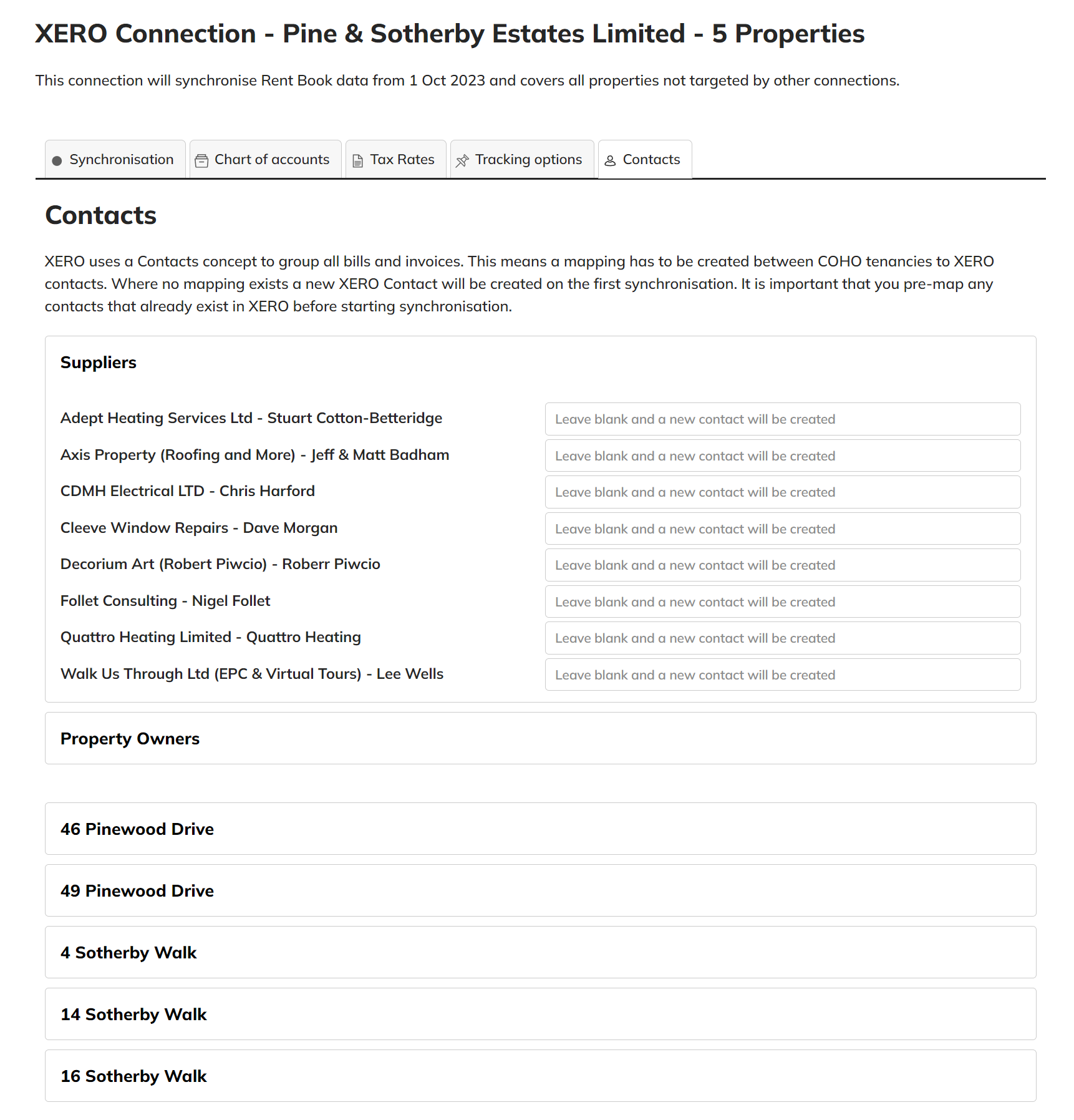 Screenshot 1 for app COHO: Property Management