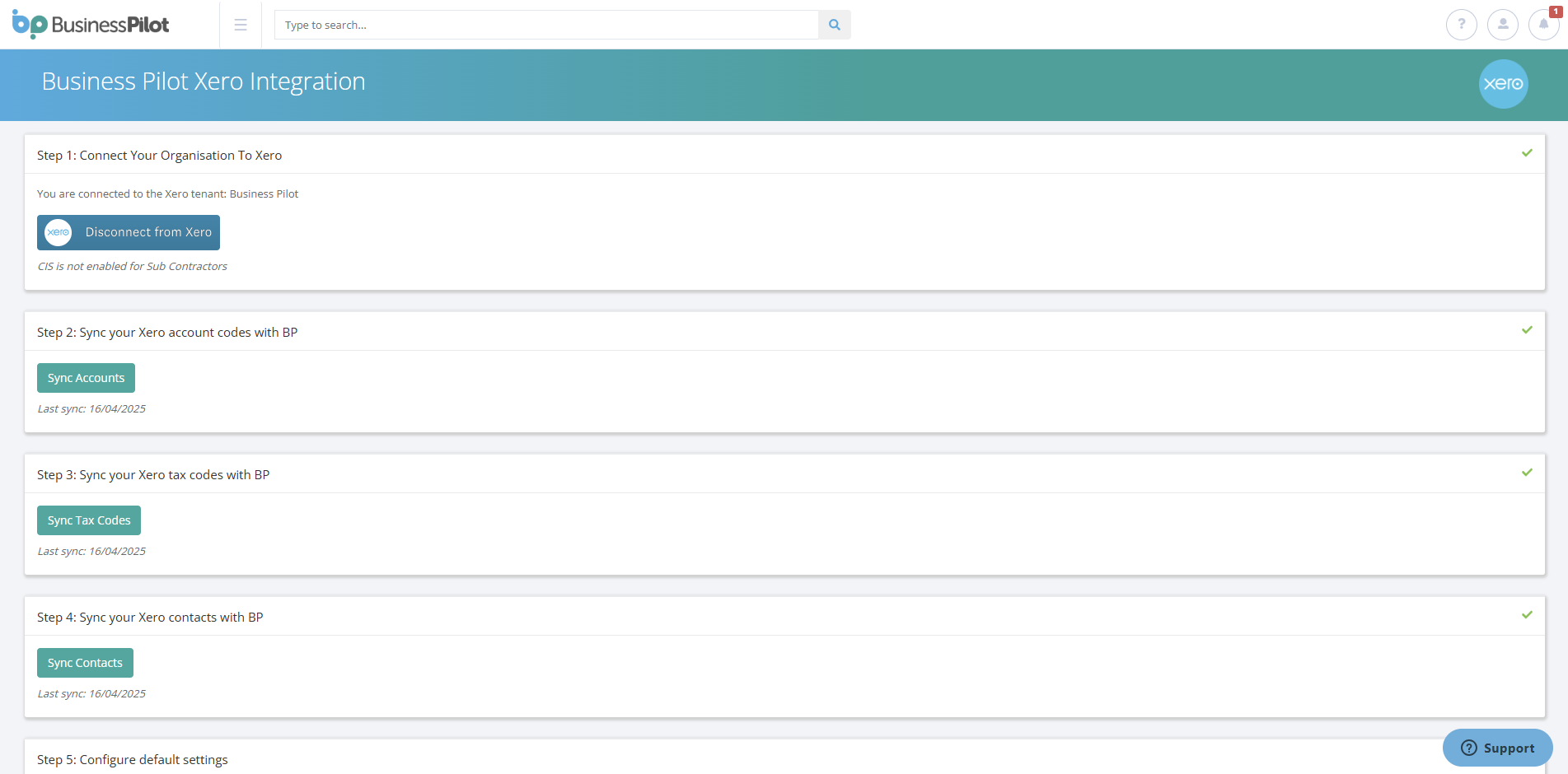Screenshot 1 for app Business Pilot CRM