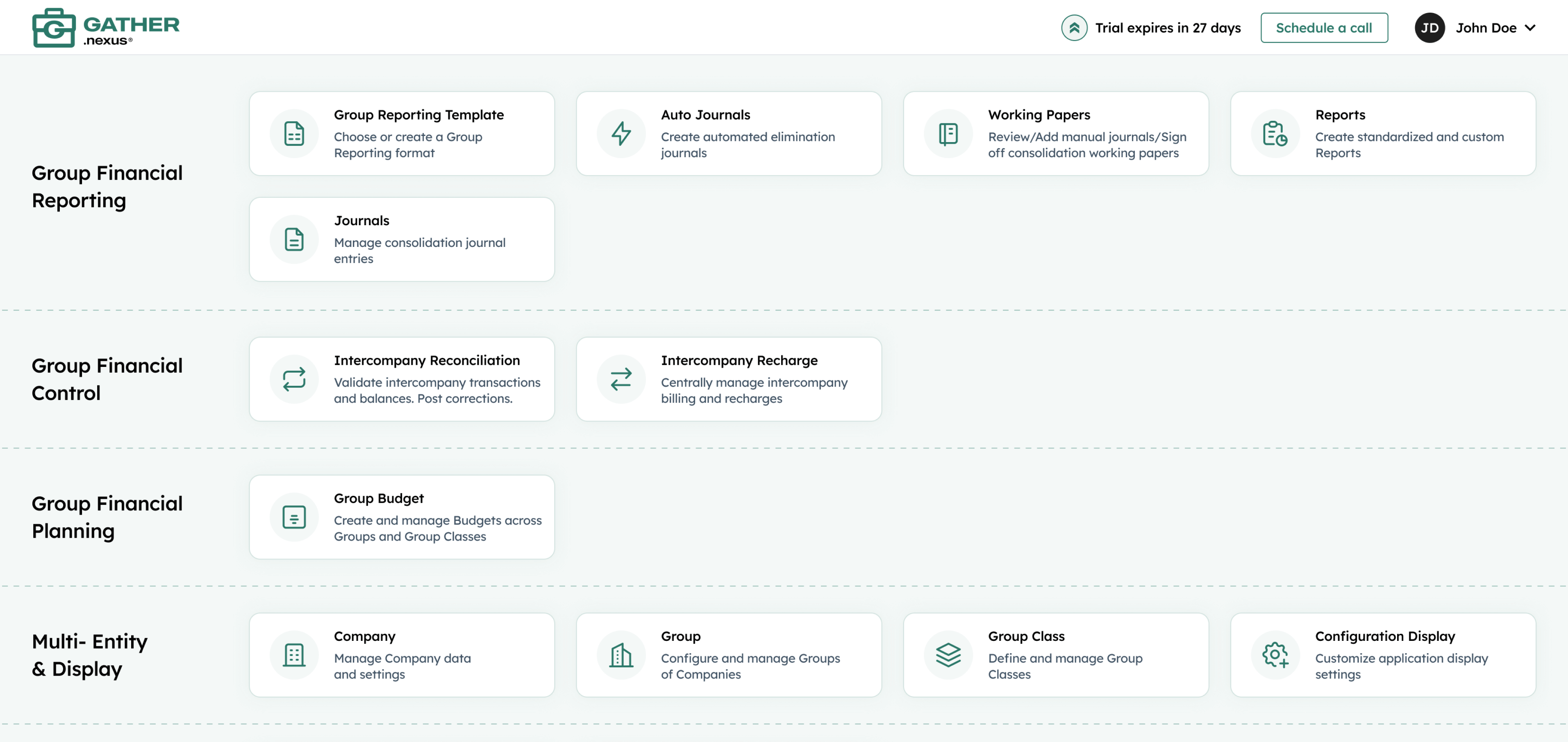 Screenshot 1 for app GATHER.nexus