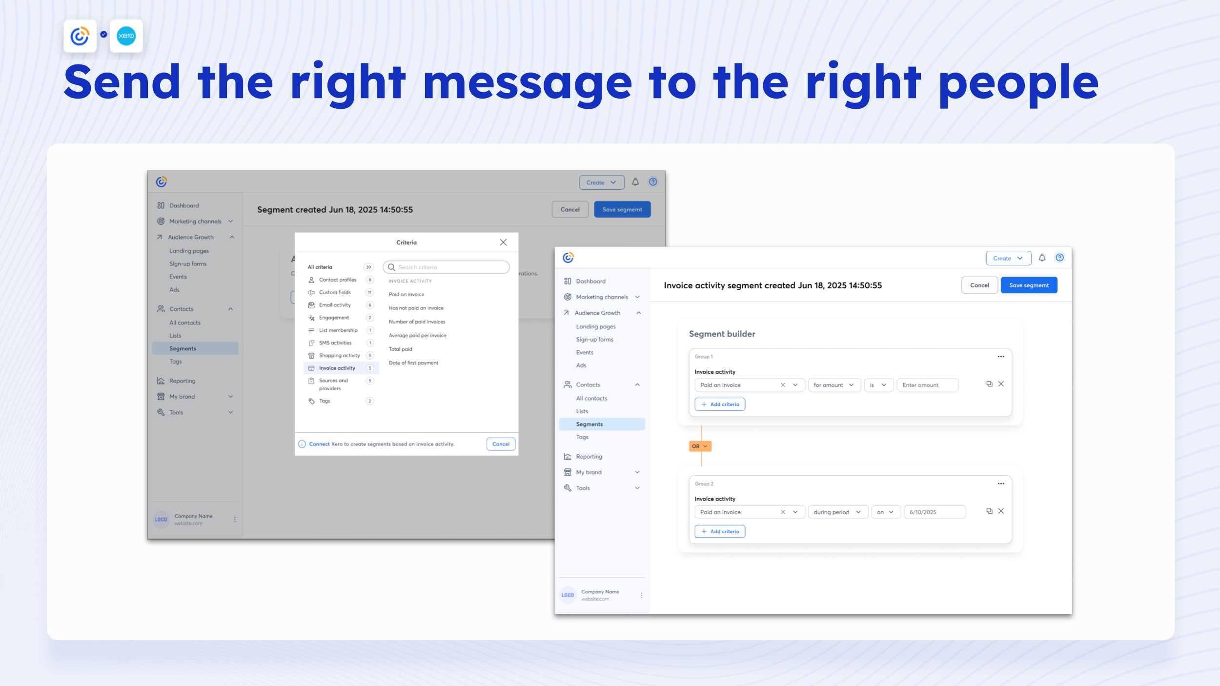 Screenshot 1 for app Constant Contact