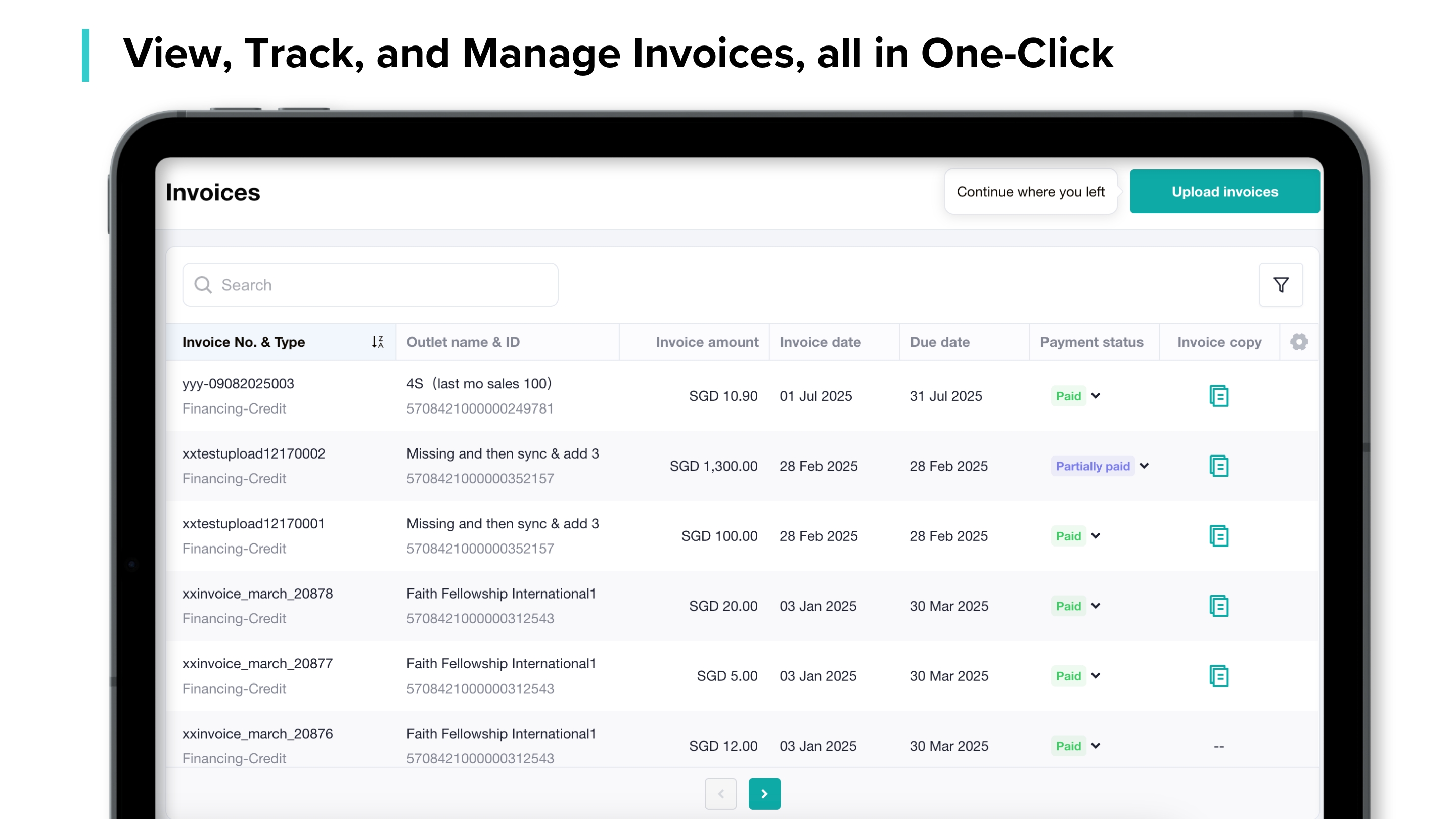 Screenshot 5 for app Fluid Financial Pte Ltd