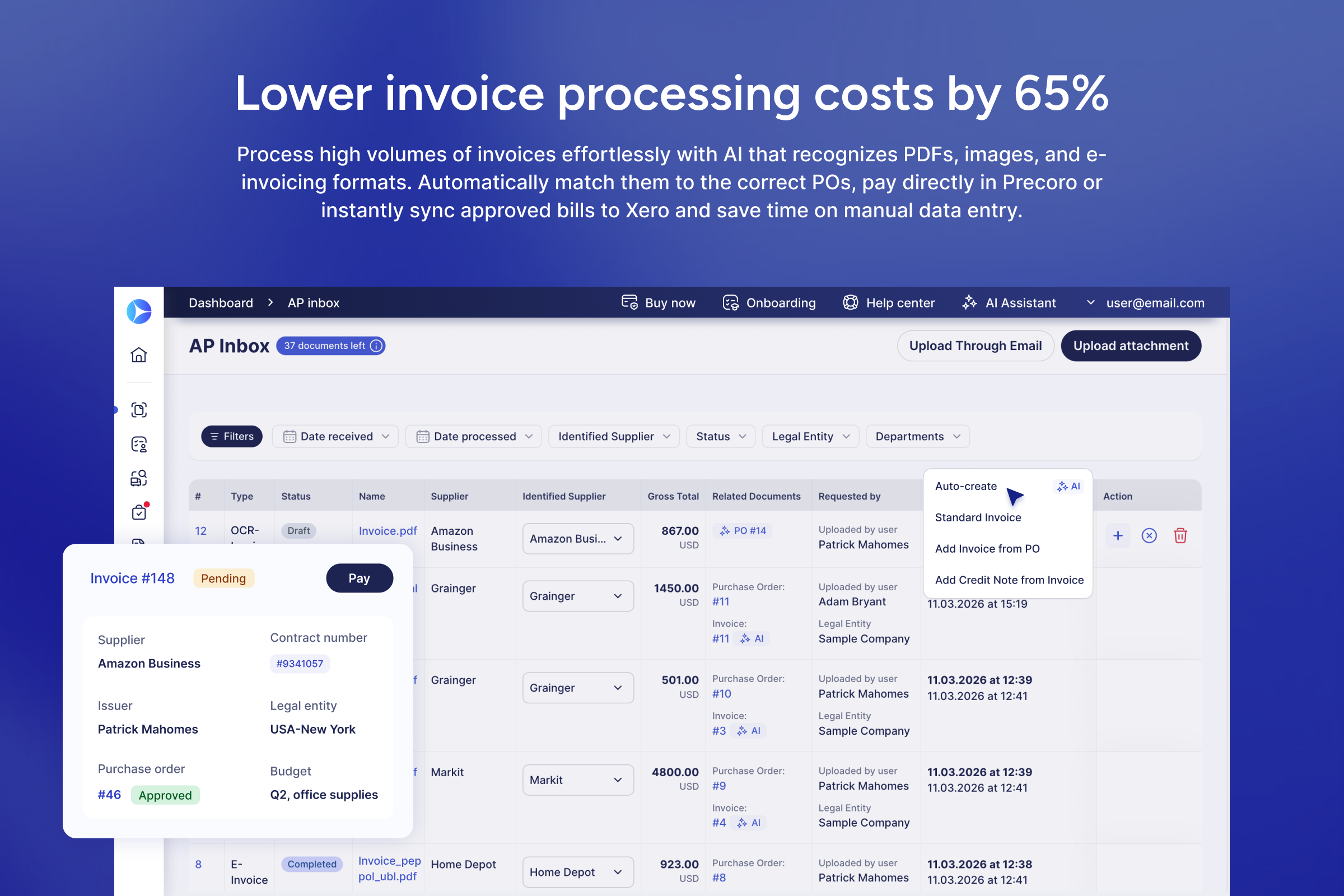 Screenshot 4 for app Precoro