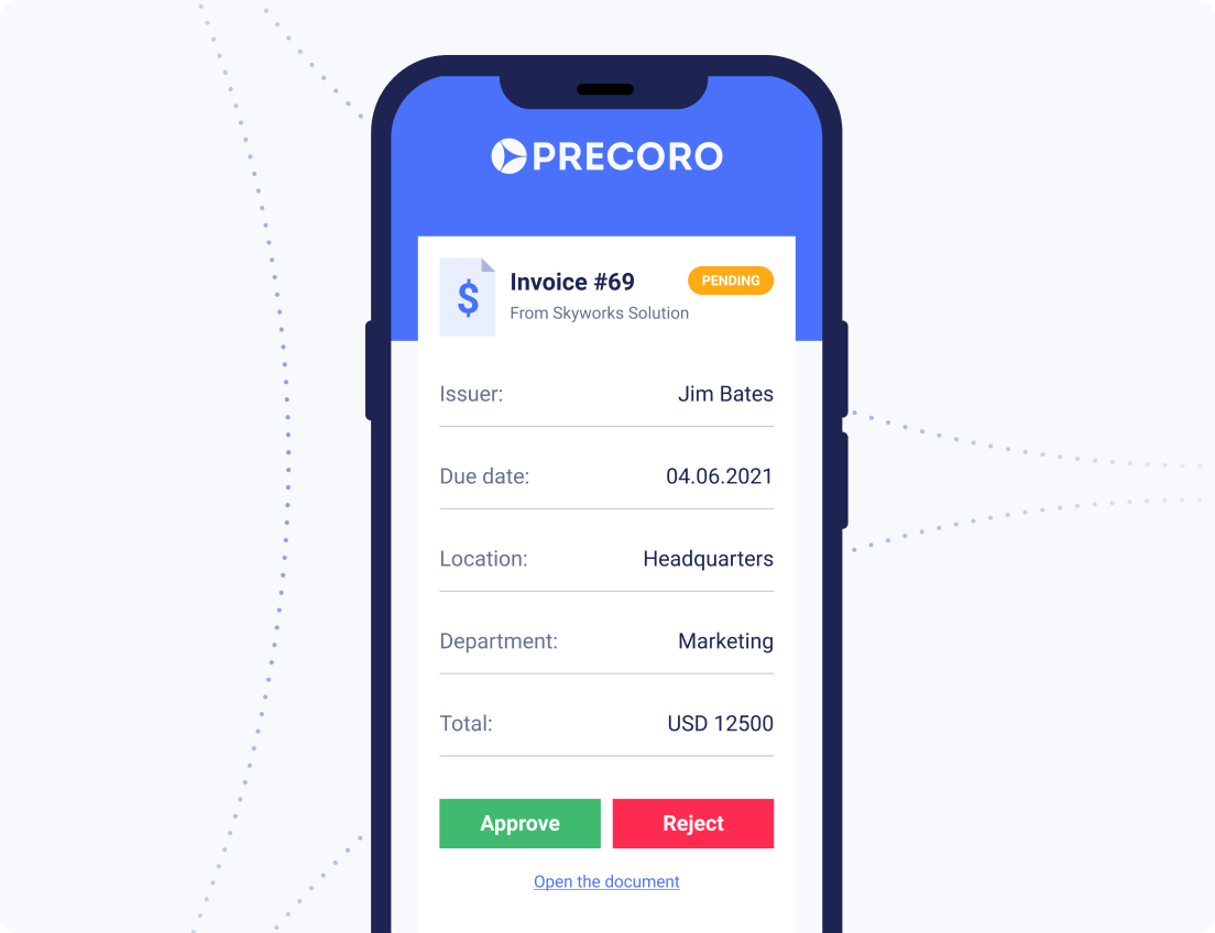 Screenshot 2 for app Precoro
