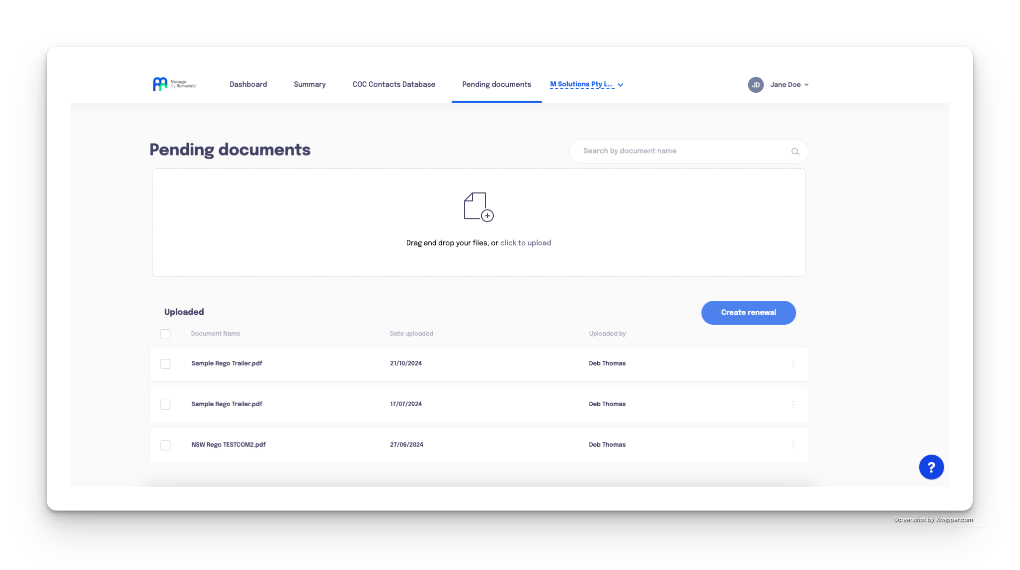 Screenshot 6 for app Manage My Renewals