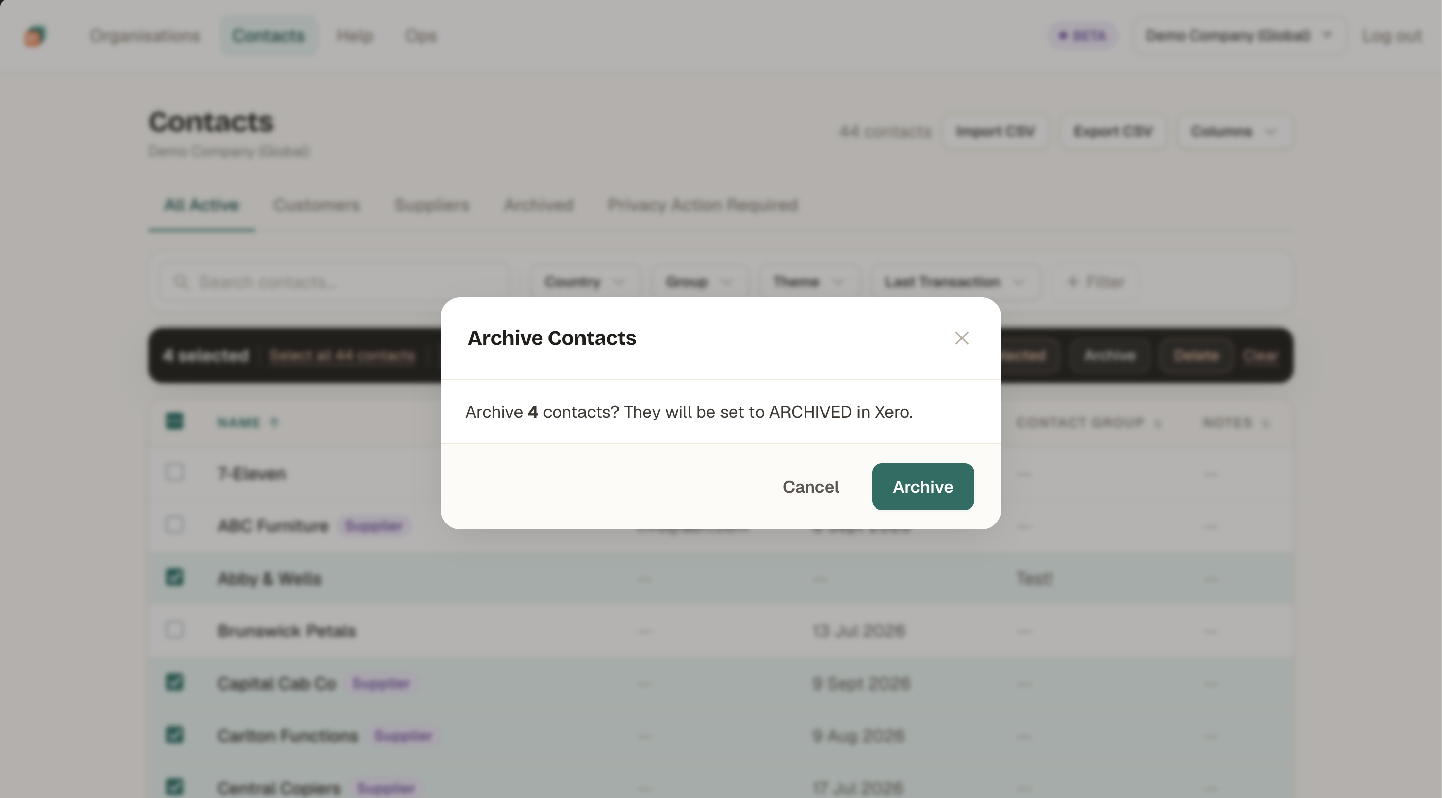 Screenshot 4 for app Bulk Contact Manager