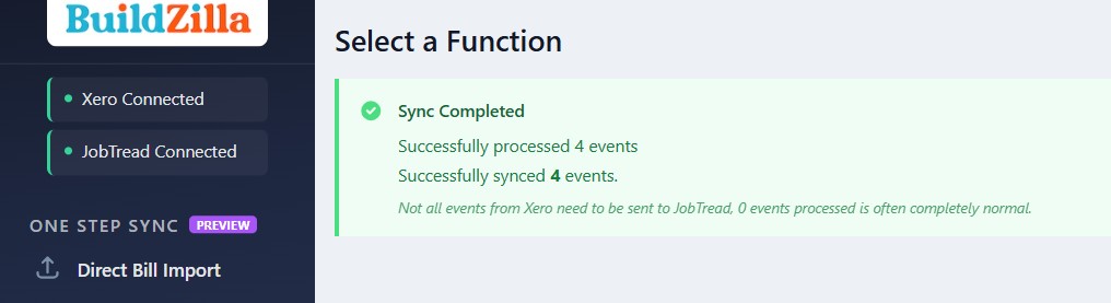 Screenshot 1 for app BuildZilla