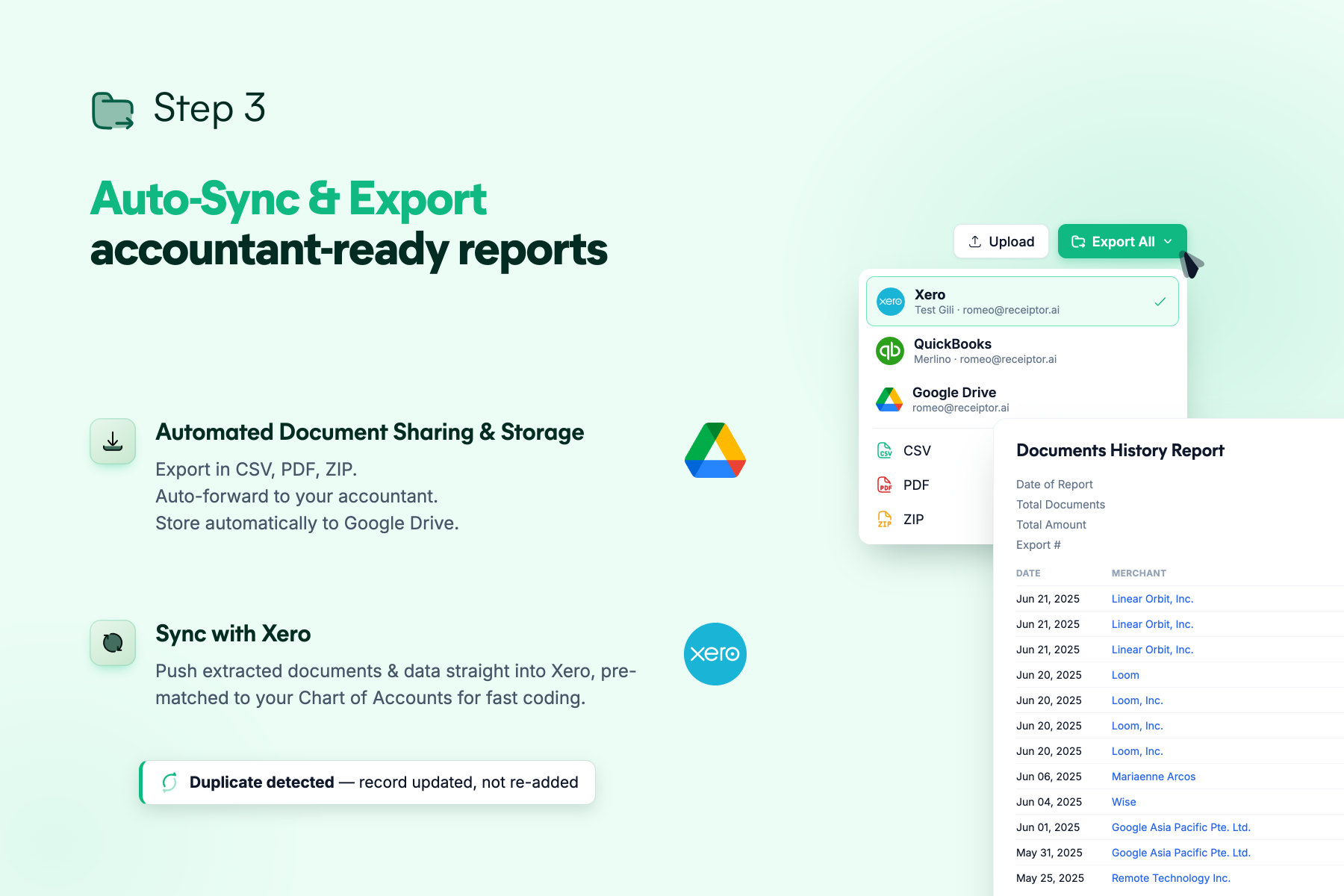 Screenshot 4 for app Receiptor AI