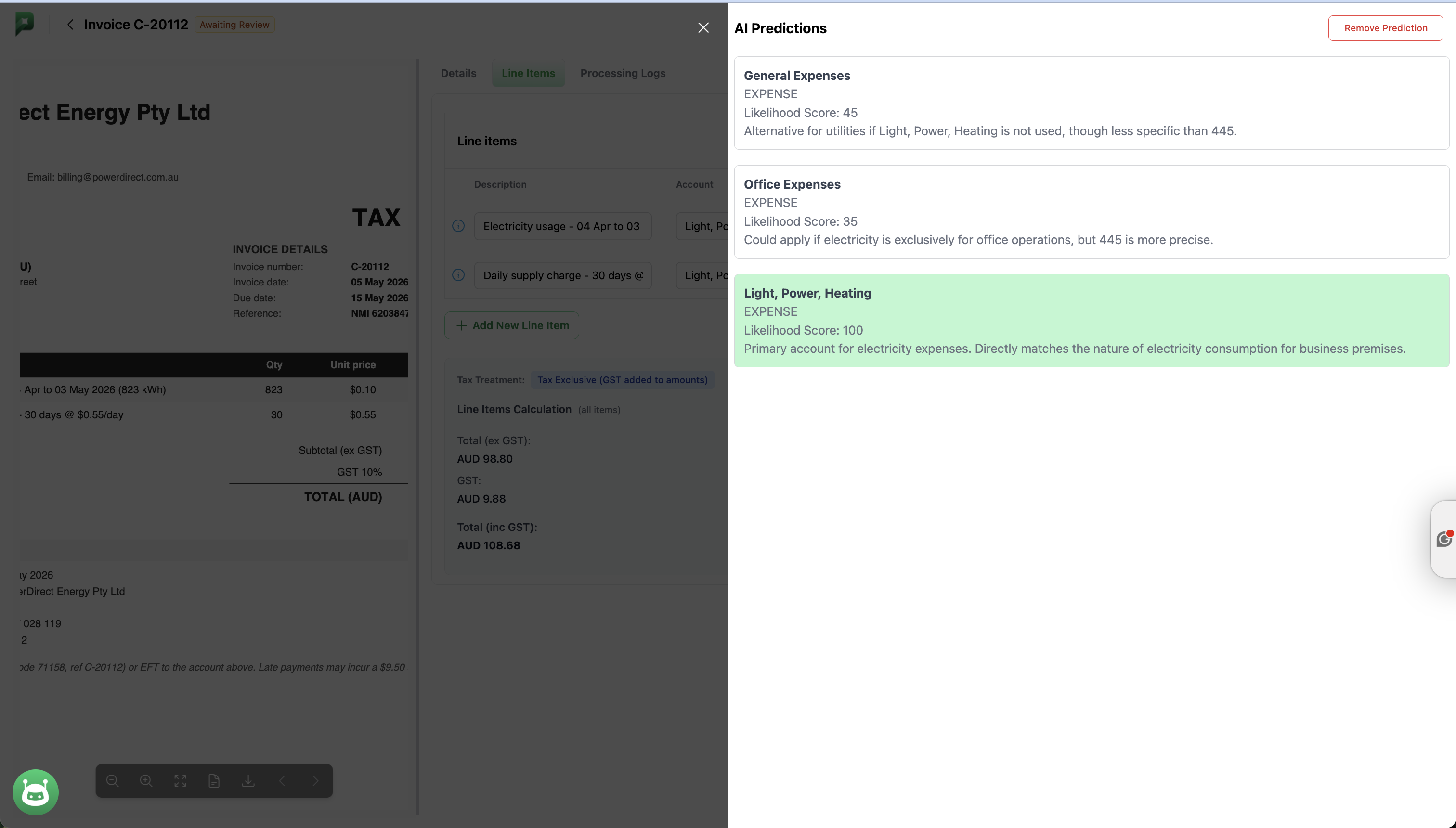 Screenshot 1 for app Process AI