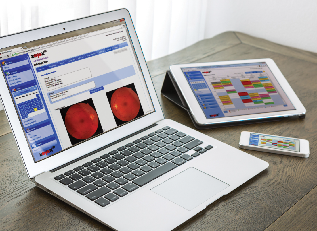 Screenshot 1 for app XEYEX Software for Opticians