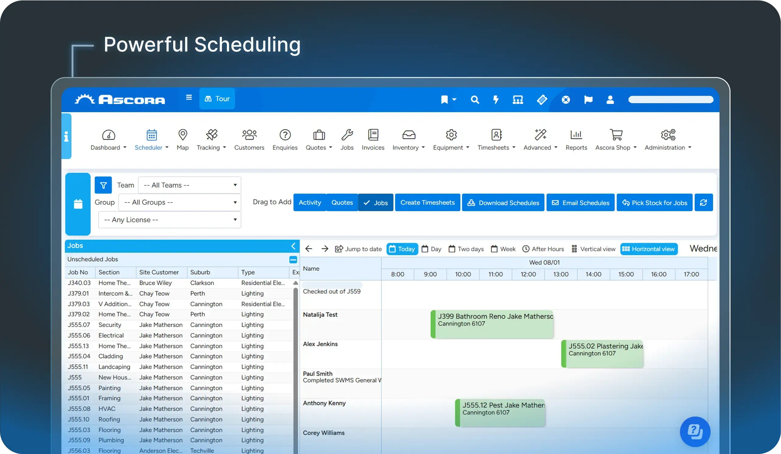 Screenshot 1 for app Ascora